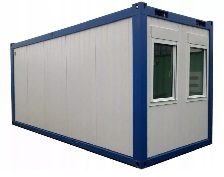 Vagon constructii pentru lucratori 6x3m